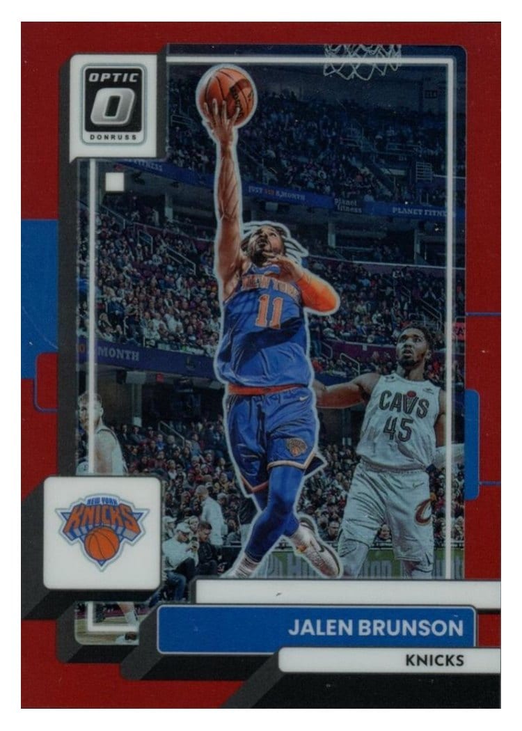 2022-23 Donruss Optic Base Set Jalen Brunson #3 card