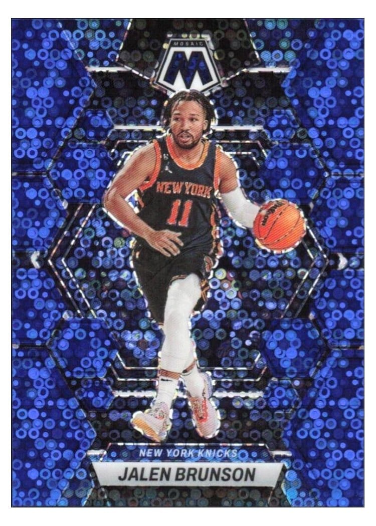 2022-23 Panini Mosaic Base Set Jalen Brunson #95 card
