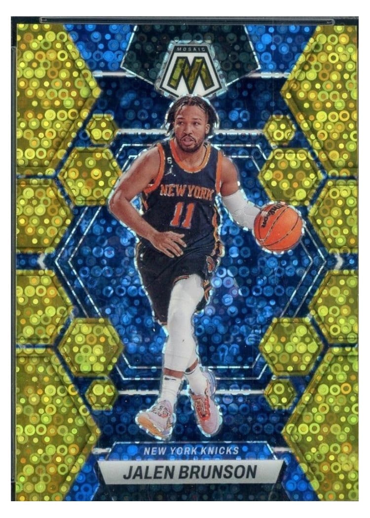 2022-23 Panini Mosaic Base Set Jalen Brunson #95 card