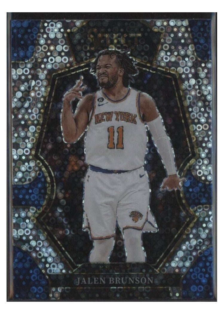 2022-23 Panini Select Base Set Jalen Brunson #122 card