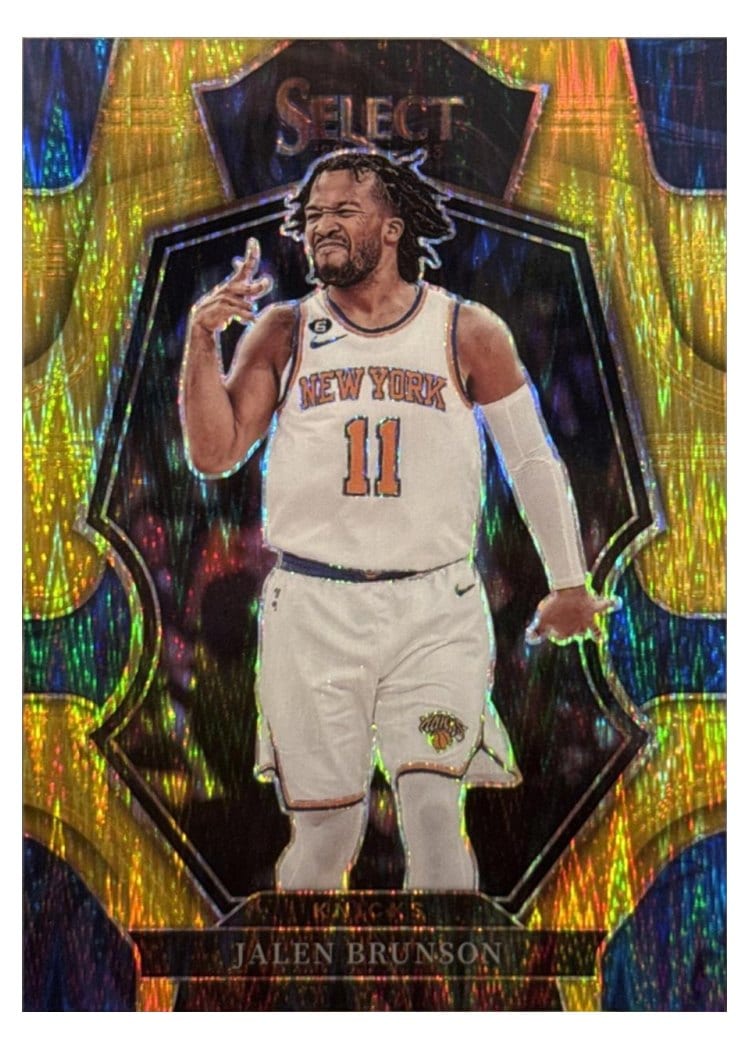 2022-23 Panini Select Base Set Jalen Brunson #122 card