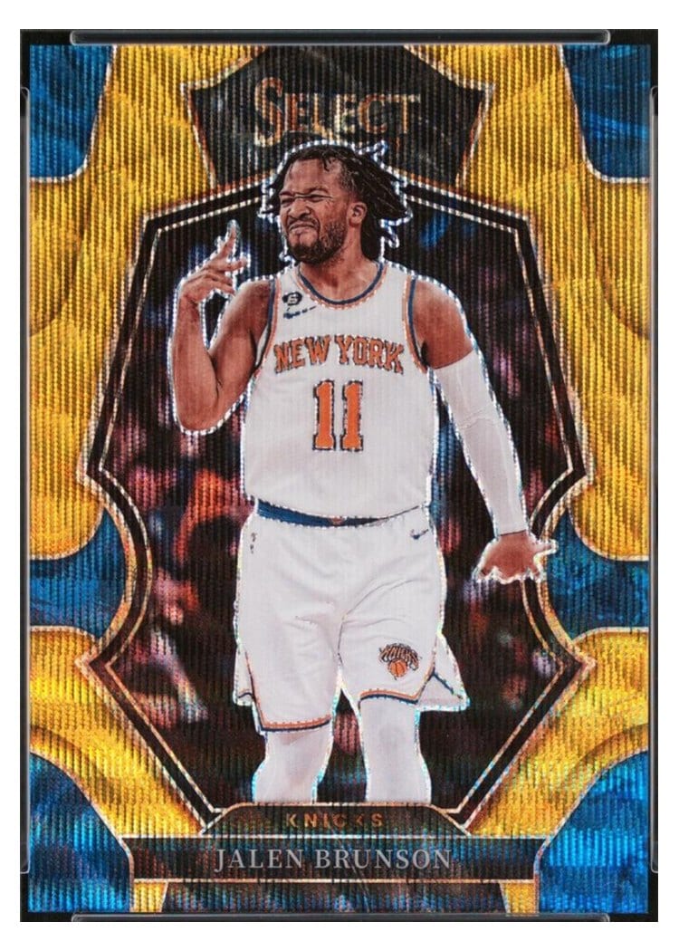 2022-23 Panini Select Base Set Jalen Brunson #122 card