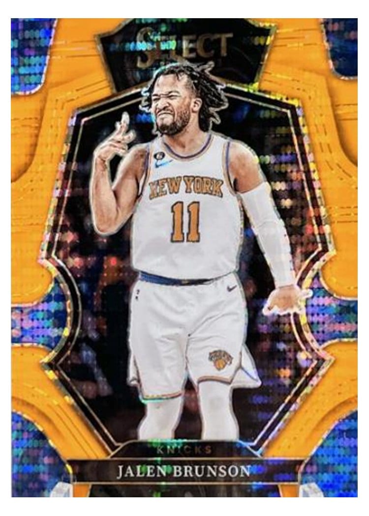 2022-23 Panini Select Base Set Jalen Brunson #122 card