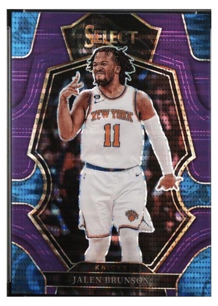 2022-23 Panini Select Base Set Jalen Brunson #122 card
