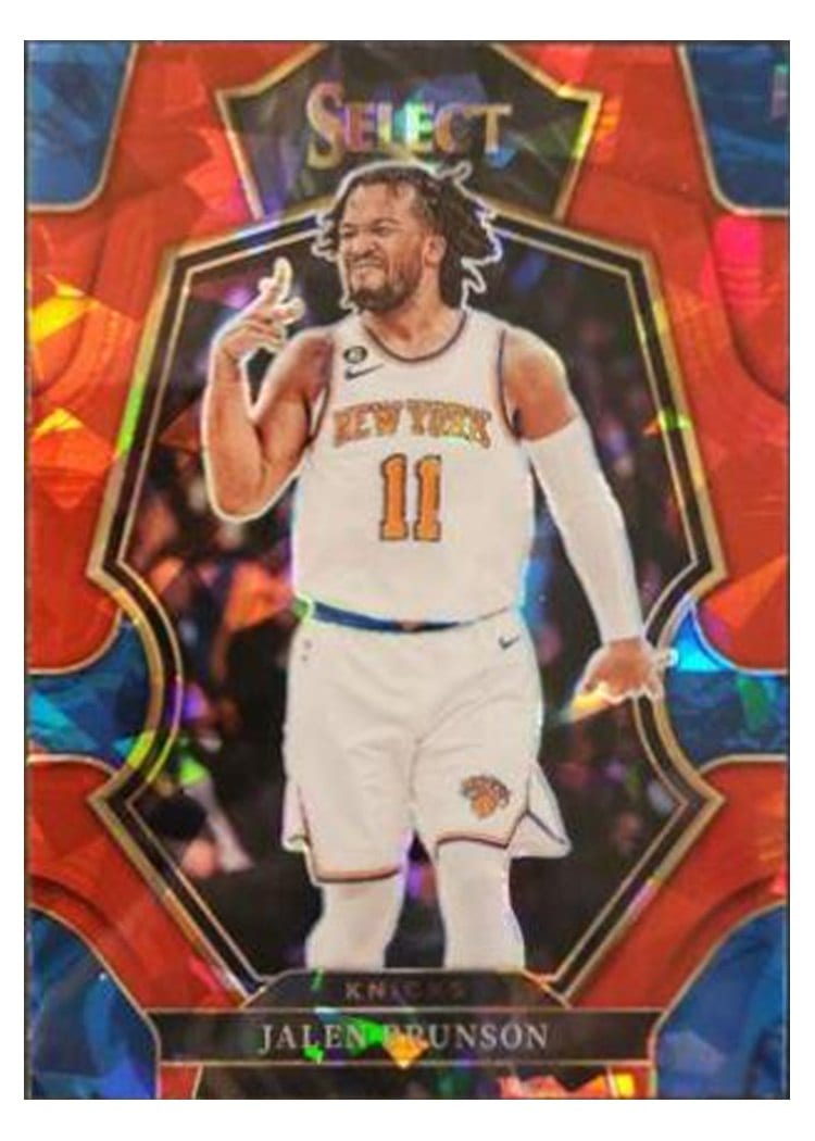 2022-23 Panini Select Base Set Jalen Brunson #122 card