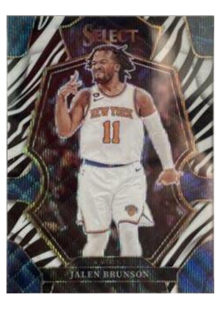 2022-23 Panini Select Base Set Jalen Brunson #122 card