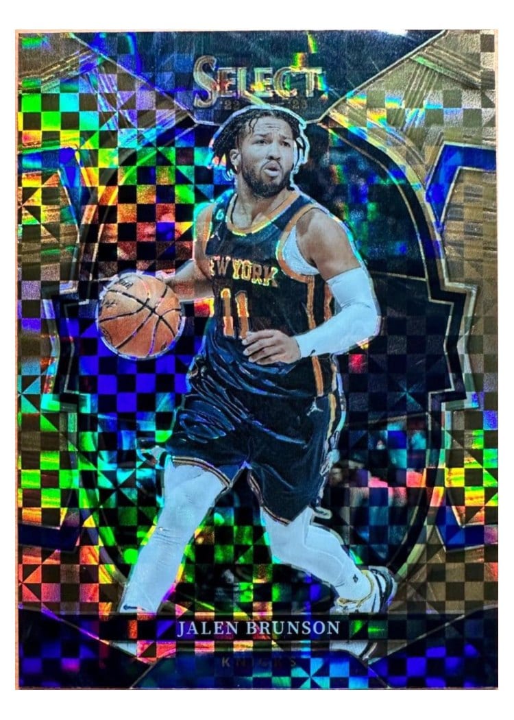 2022-23 Panini Select Base Set Jalen Brunson #22 card