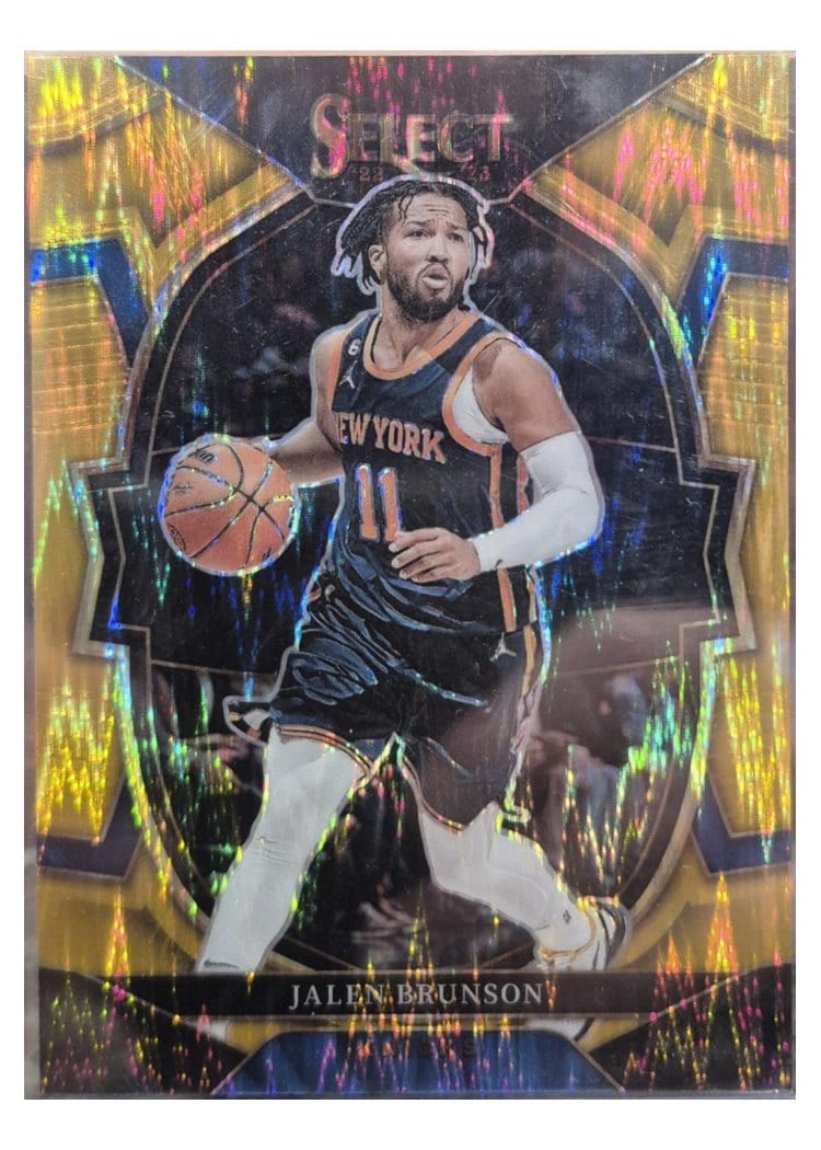 2022-23 Panini Select Base Set Jalen Brunson #22 card