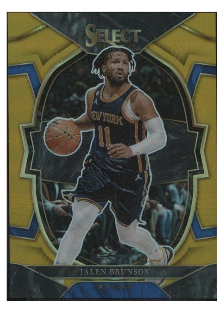 2022-23 Panini Select Base Set Jalen Brunson #22 card