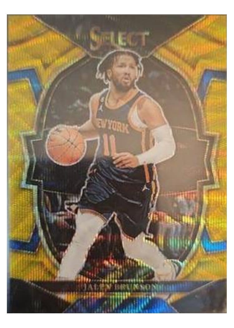 2022-23 Panini Select Base Set Jalen Brunson #22 card