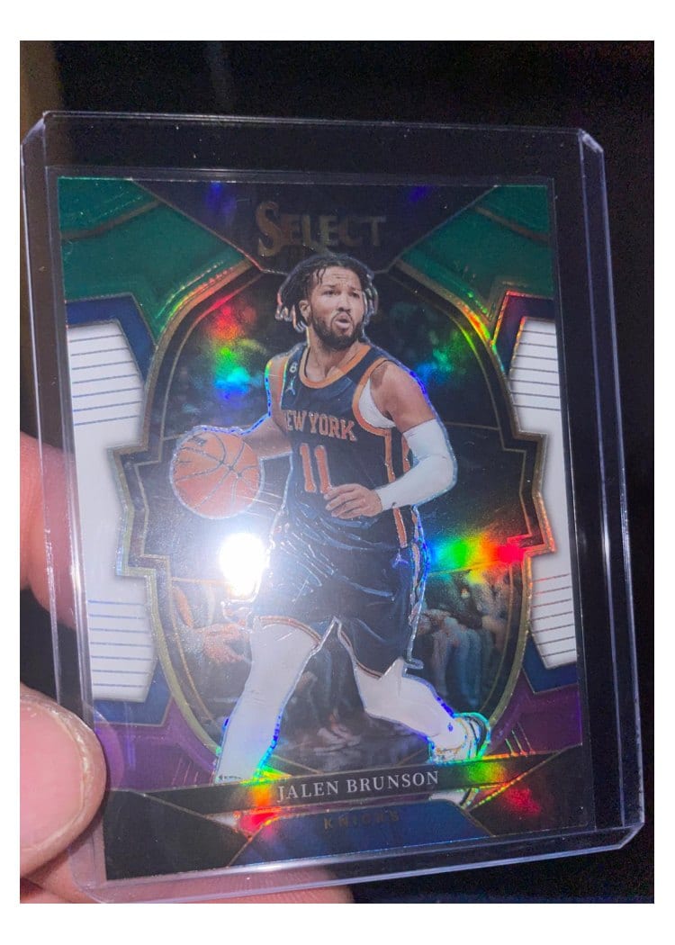 2022-23 Panini Select Base Set Jalen Brunson #22 card