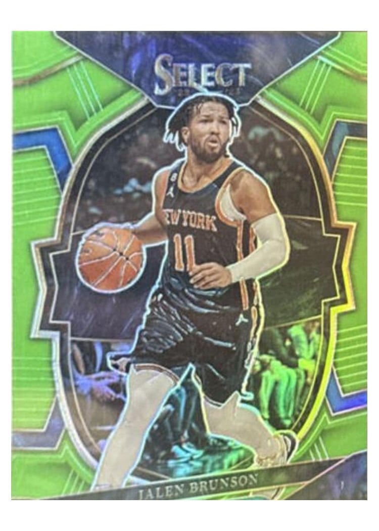 2022-23 Panini Select Base Set Jalen Brunson #22 card