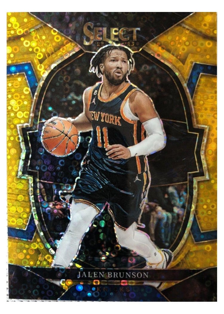 2022-23 Panini Select Base Set Jalen Brunson #222 card
