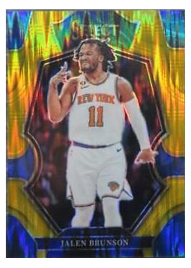 2022-23 Panini Select Base Set Jalen Brunson #222 card