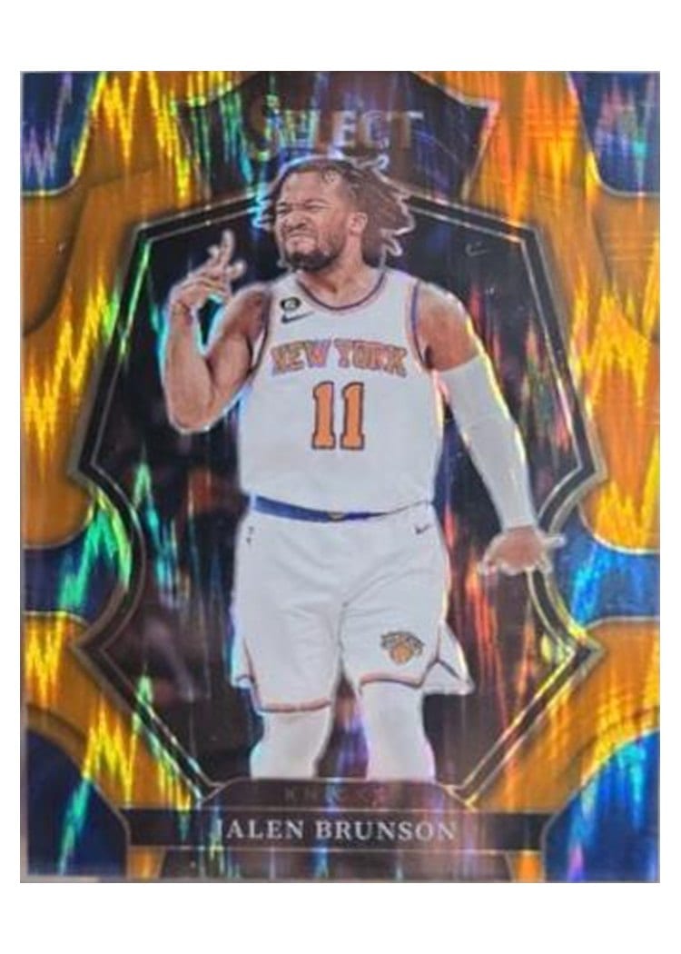 2022-23 Panini Select Base Set Jalen Brunson #222 card