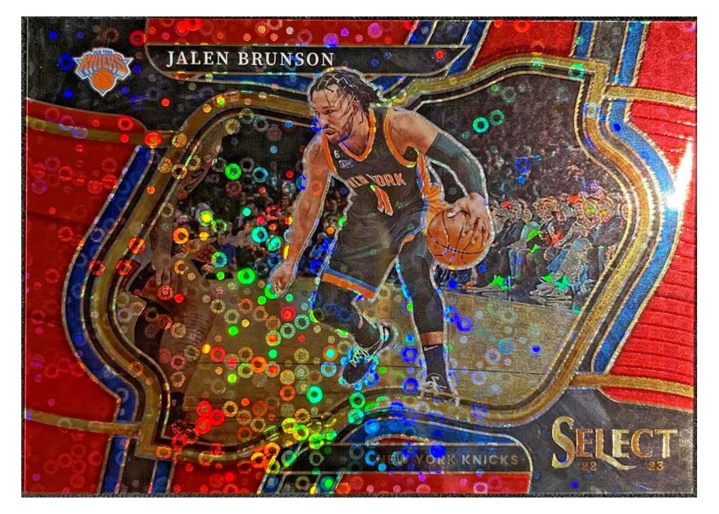 2022-23 Panini Select Base Set Jalen Brunson #222 card
