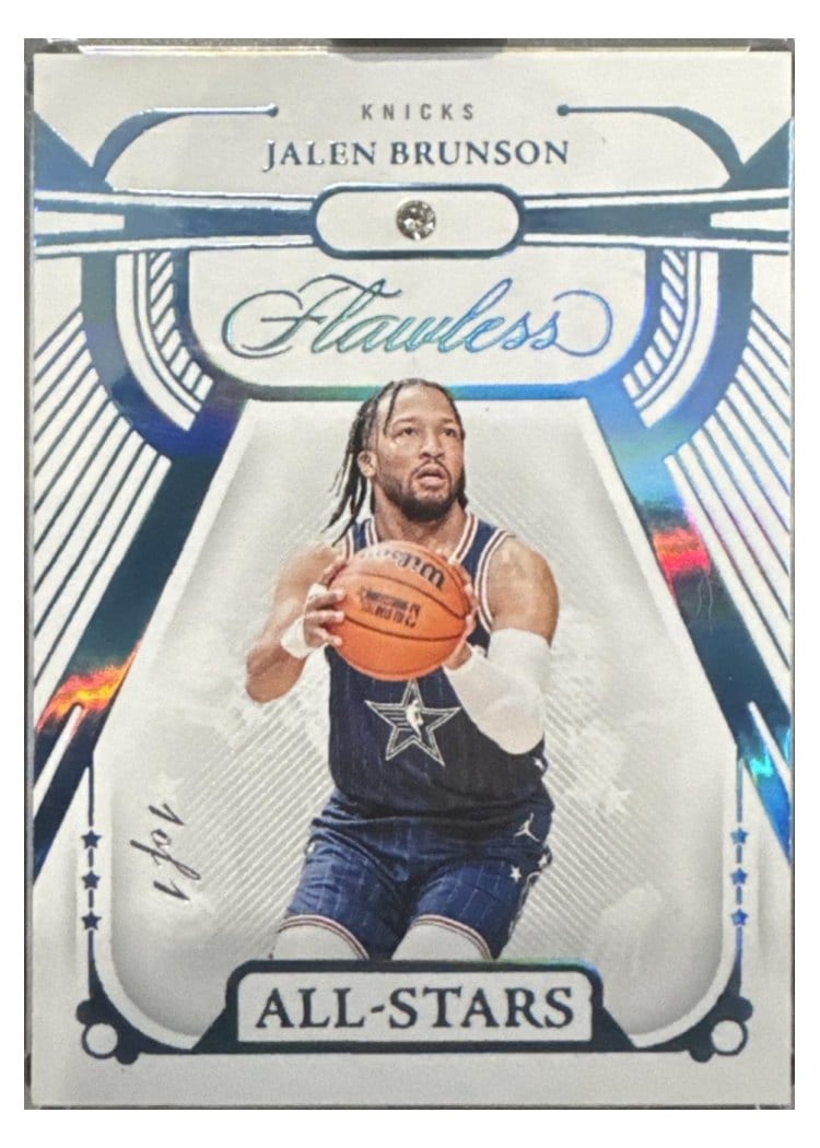2023-24 Panini Flawless All-Stars Jalen Brunson #136 card