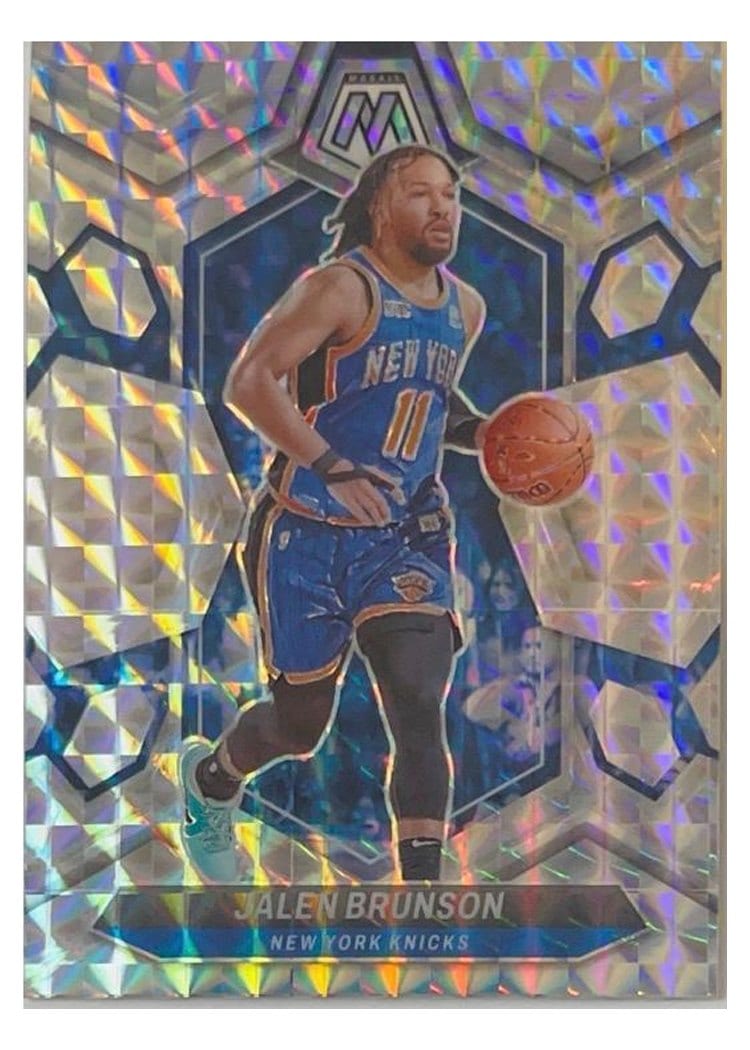2023-24 Panini Mosaic Base Set Jalen Brunson #67 card