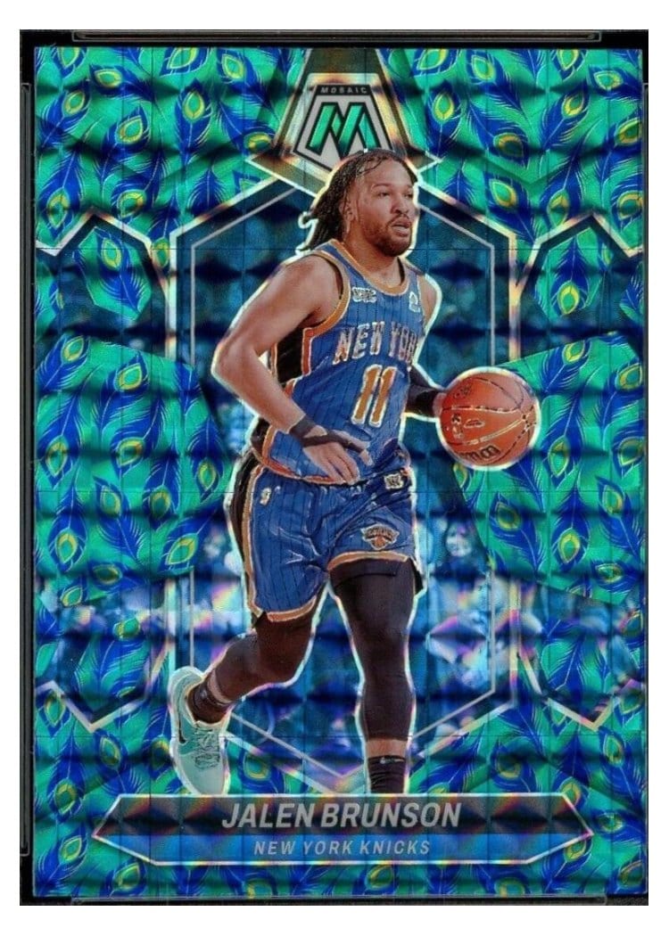 2023-24 Panini Mosaic Base Set Jalen Brunson #67 card