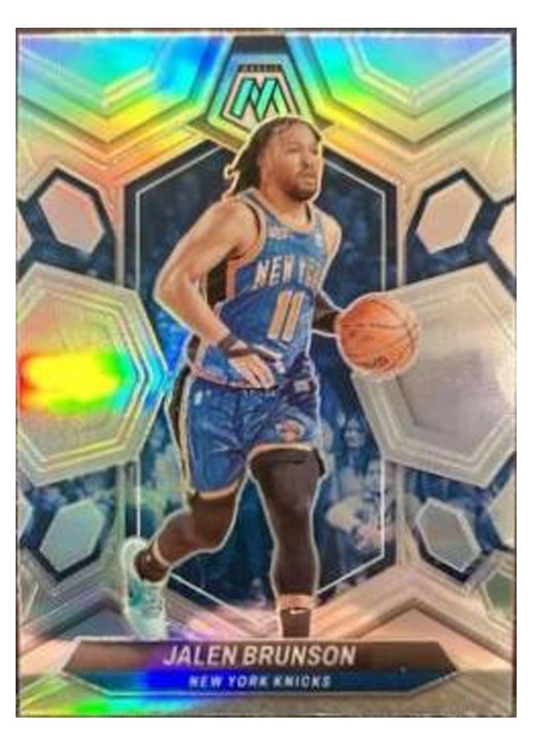 2023-24 Panini Mosaic Base Set Jalen Brunson #67 card