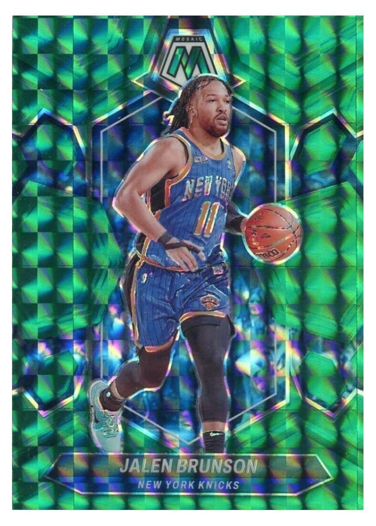 2023-24 Panini Mosaic Base Set Jalen Brunson #67 card