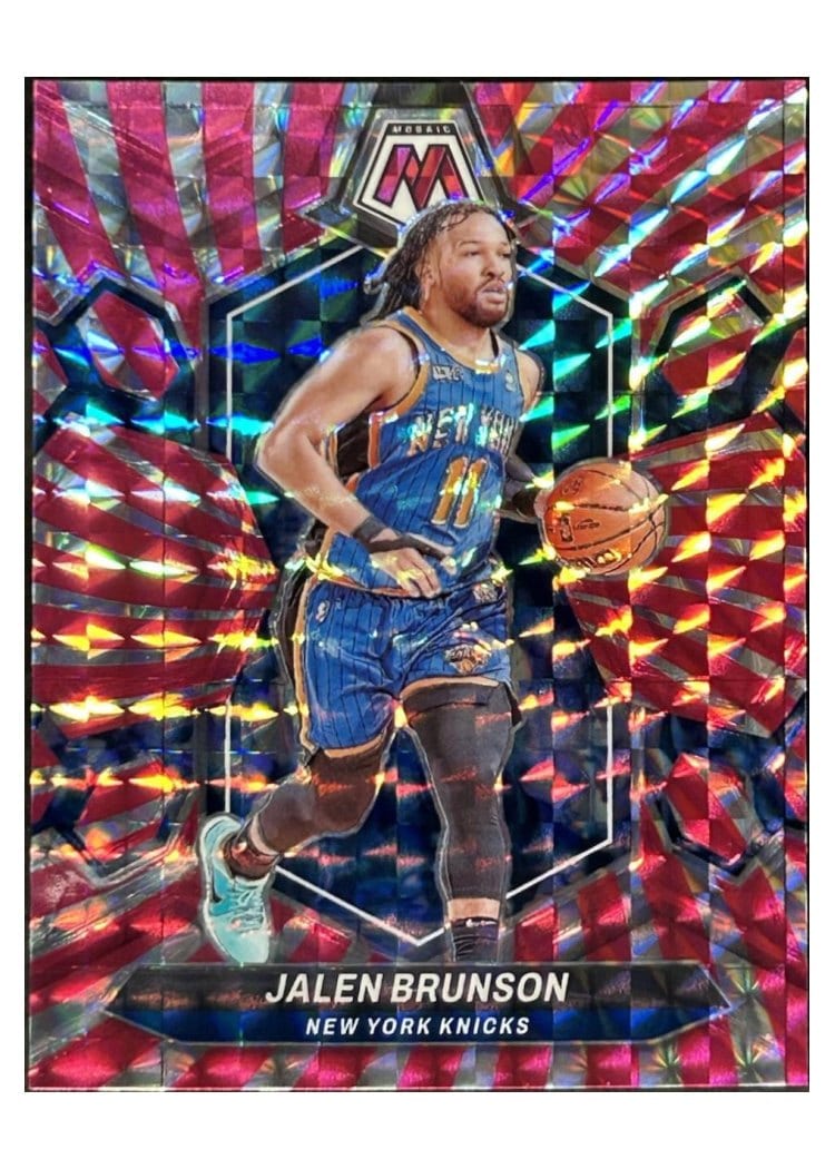 2023-24 Panini Mosaic Base Set Jalen Brunson #67 card