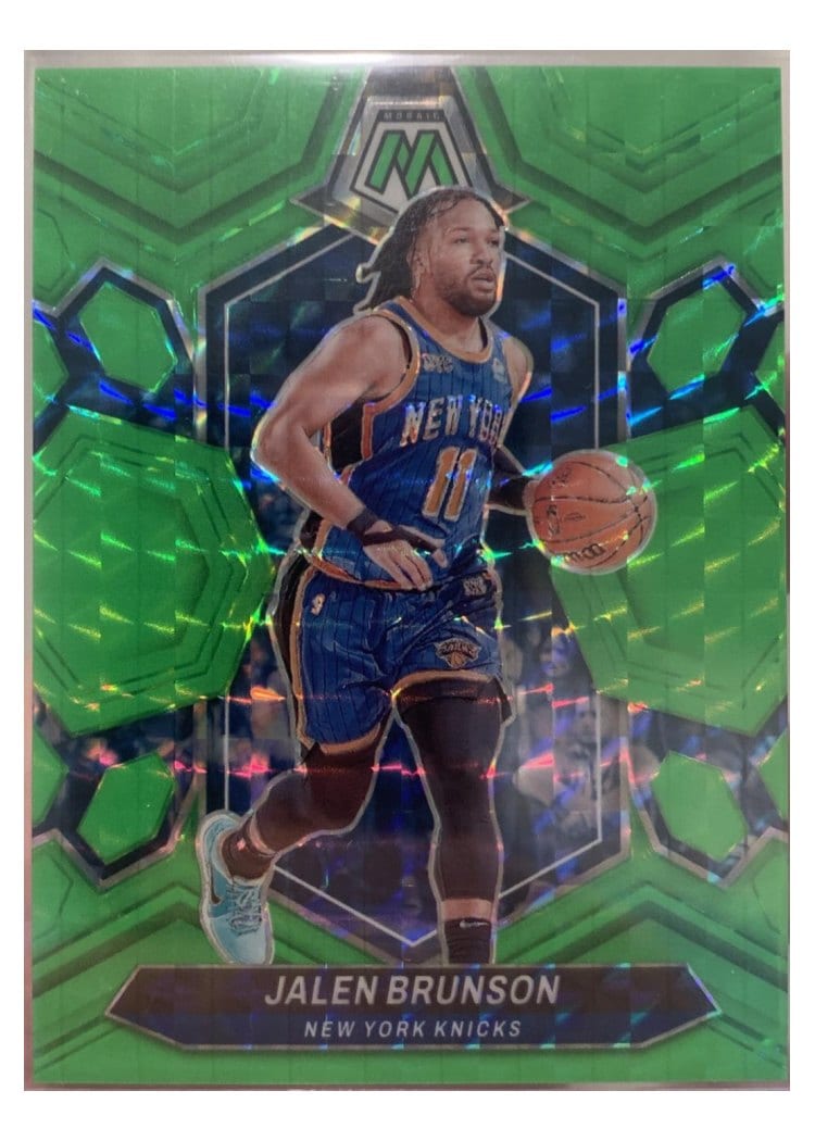 2023-24 Panini Mosaic Base Set Jalen Brunson #67 card