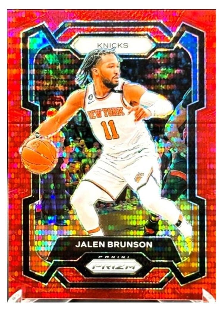 2023-24 Panini Prizm Base Set Jalen Brunson #9 card