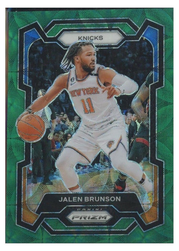 2023-24 Panini Prizm Base Set Jalen Brunson #9 card