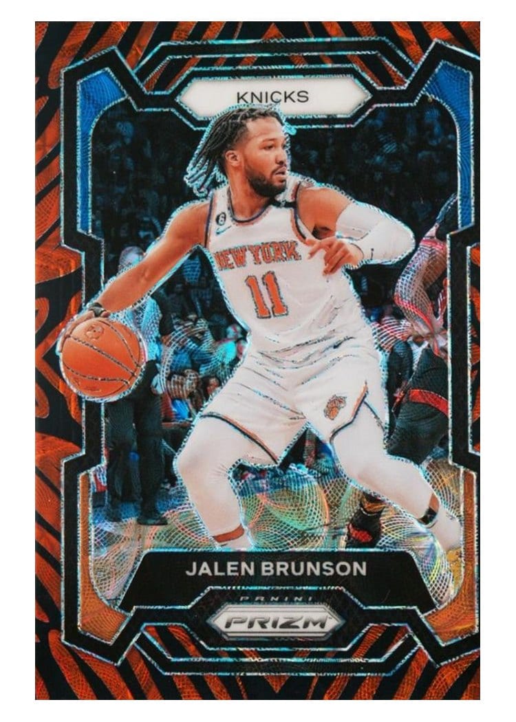 2023-24 Panini Prizm Base Set Jalen Brunson #9 card