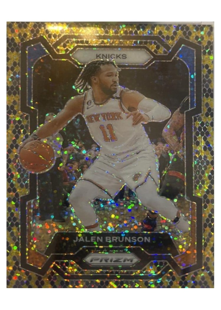2023-24 Panini Prizm Base Set Jalen Brunson #9 card