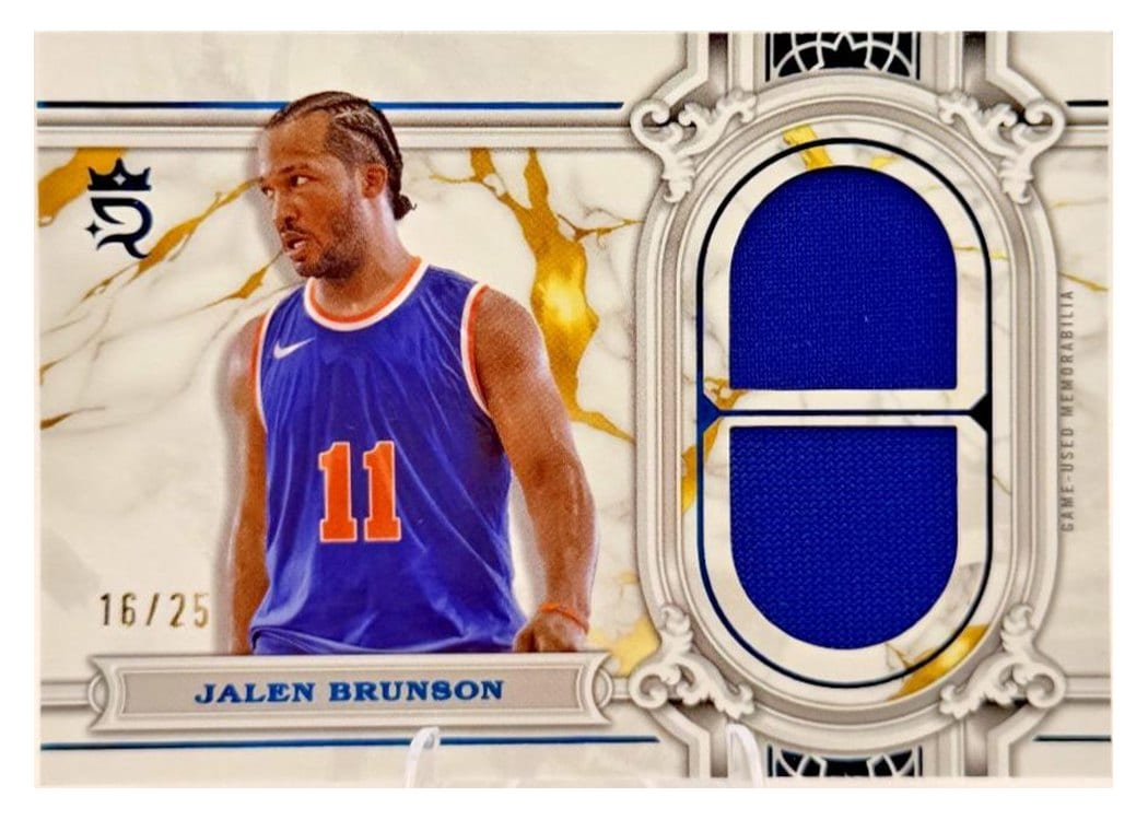 2023-24 Topps Royalty Regalia Relics Jalen Brunson #RR-JB