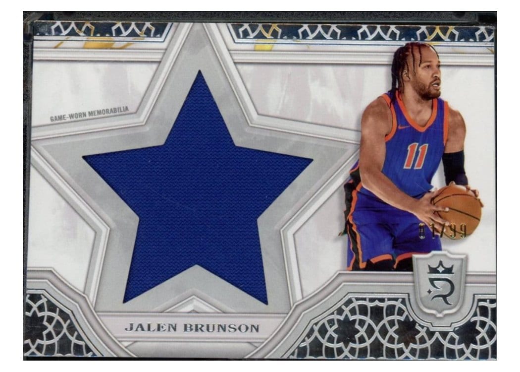 2023-24 Topps Royalty Star Relics Jalen Brunson #SR-JBR card