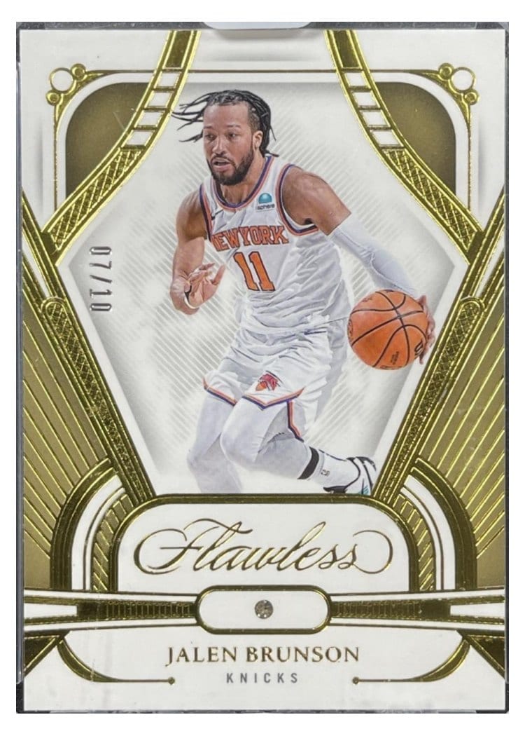 2023 Panini Flawless Jalen Brunson #49 card