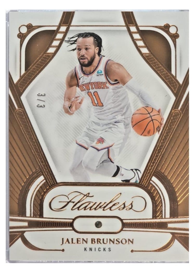 2023 Panini Flawless Jalen Brunson #49 card