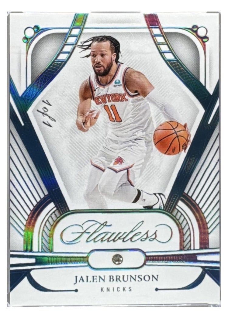 2023 Panini Flawless Jalen Brunson #49 card