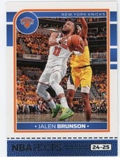 2024-25 Hoops Base Set Jalen Brunson #186 card
