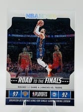 2024-25 Hoops Road to the Finals First Round Recap Jalen Brunson #8 card