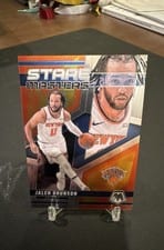 2024-25 Panini Mosaic Stare Masters Jalen Brunson #17 card