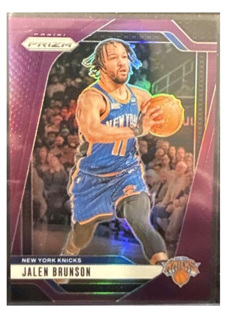 2024-25 Panini Prizm Base Set Jalen Brunson #217 card