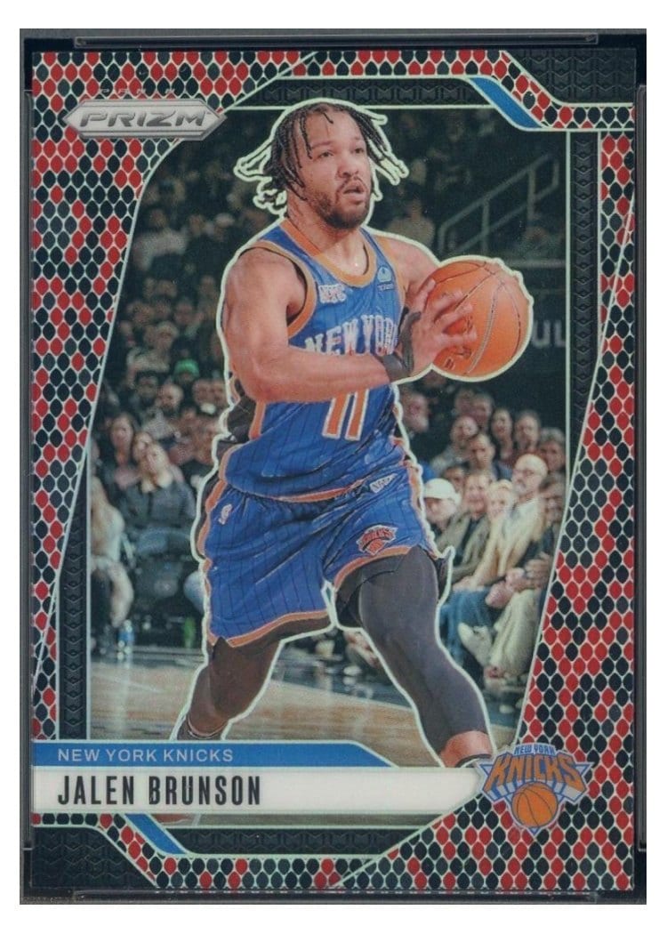 2024-25 Panini Prizm Base Set Jalen Brunson #217 card