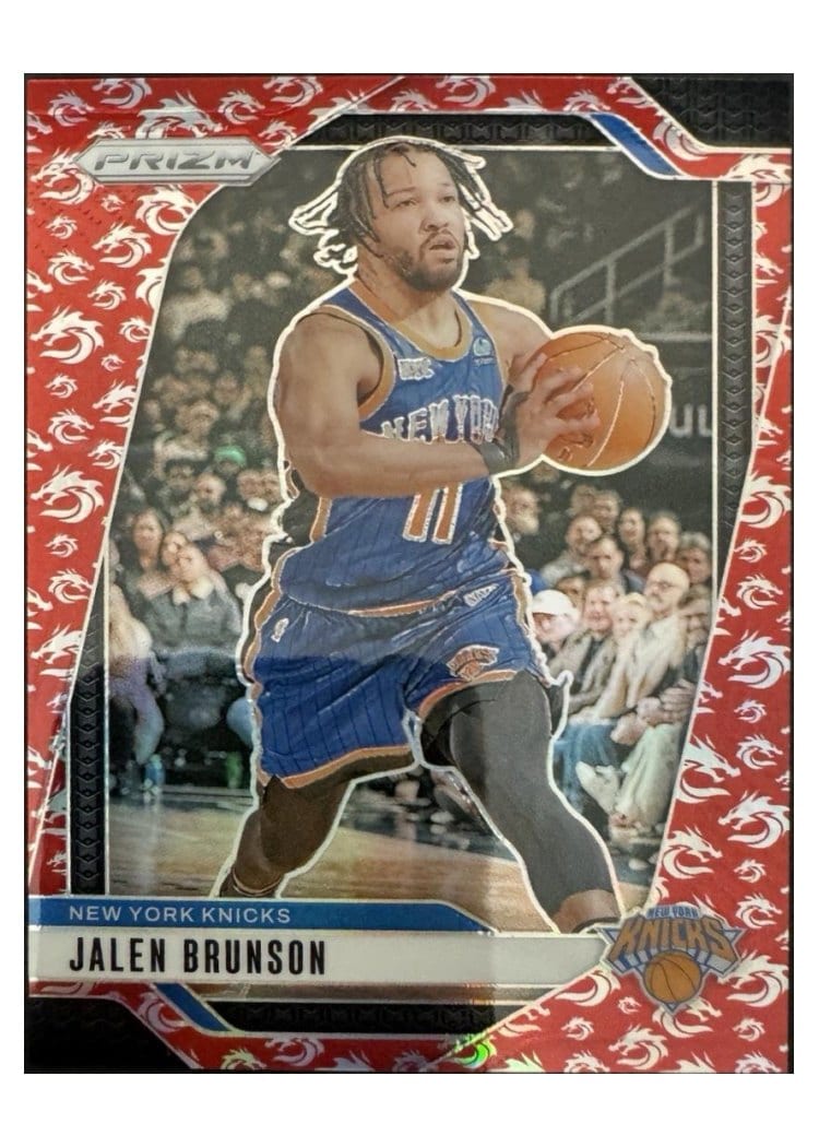 2024-25 Panini Prizm Base Set Jalen Brunson #217 card