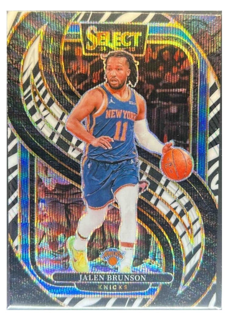 2024-25 Panini Select Base Set Jalen Brunson #151 card