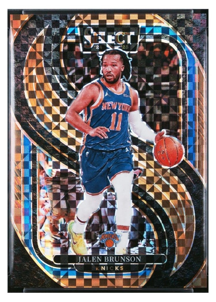 2024-25 Panini Select Base Set Jalen Brunson #151 card