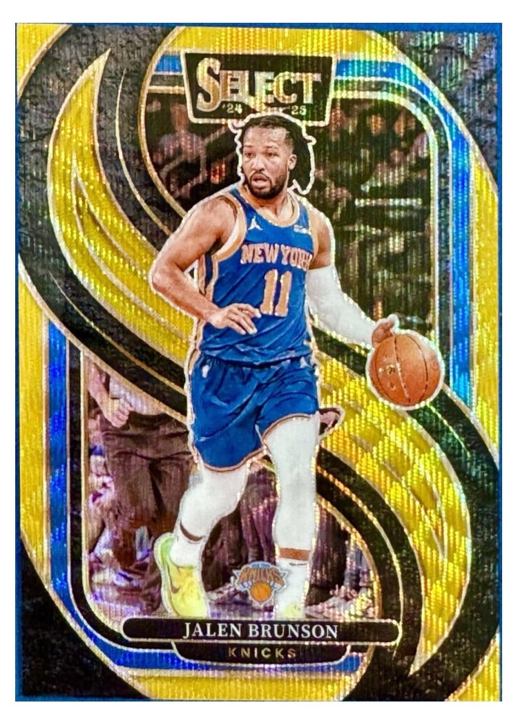 2024-25 Panini Select Base Set Jalen Brunson #151 card