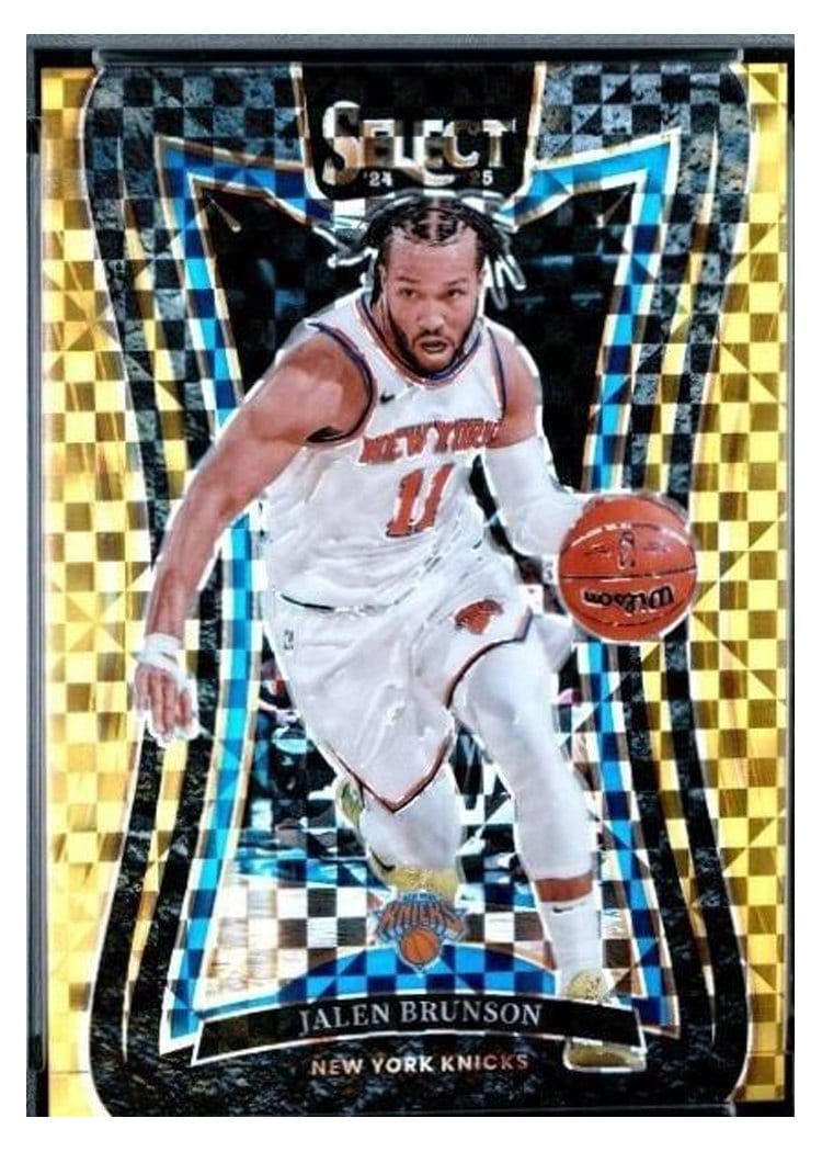 2024-25 Panini Select Base Set Jalen Brunson #332 card