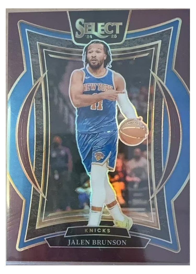 2024-25 Panini Select Base Set Jalen Brunson #42 card
