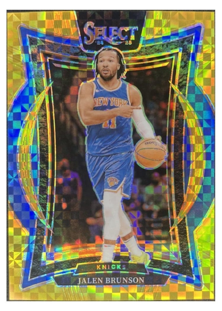 2024-25 Panini Select Base Set Jalen Brunson #42 card