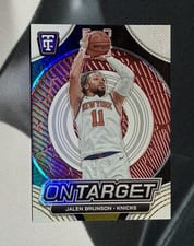 Jalen Brunson 2024-25 Panini Totally Certified On Target card