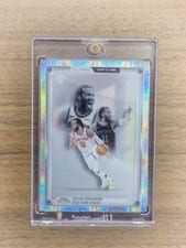 2025-26 Topps Chrome Glass Canvas Jalen Brunson #GC-17 card